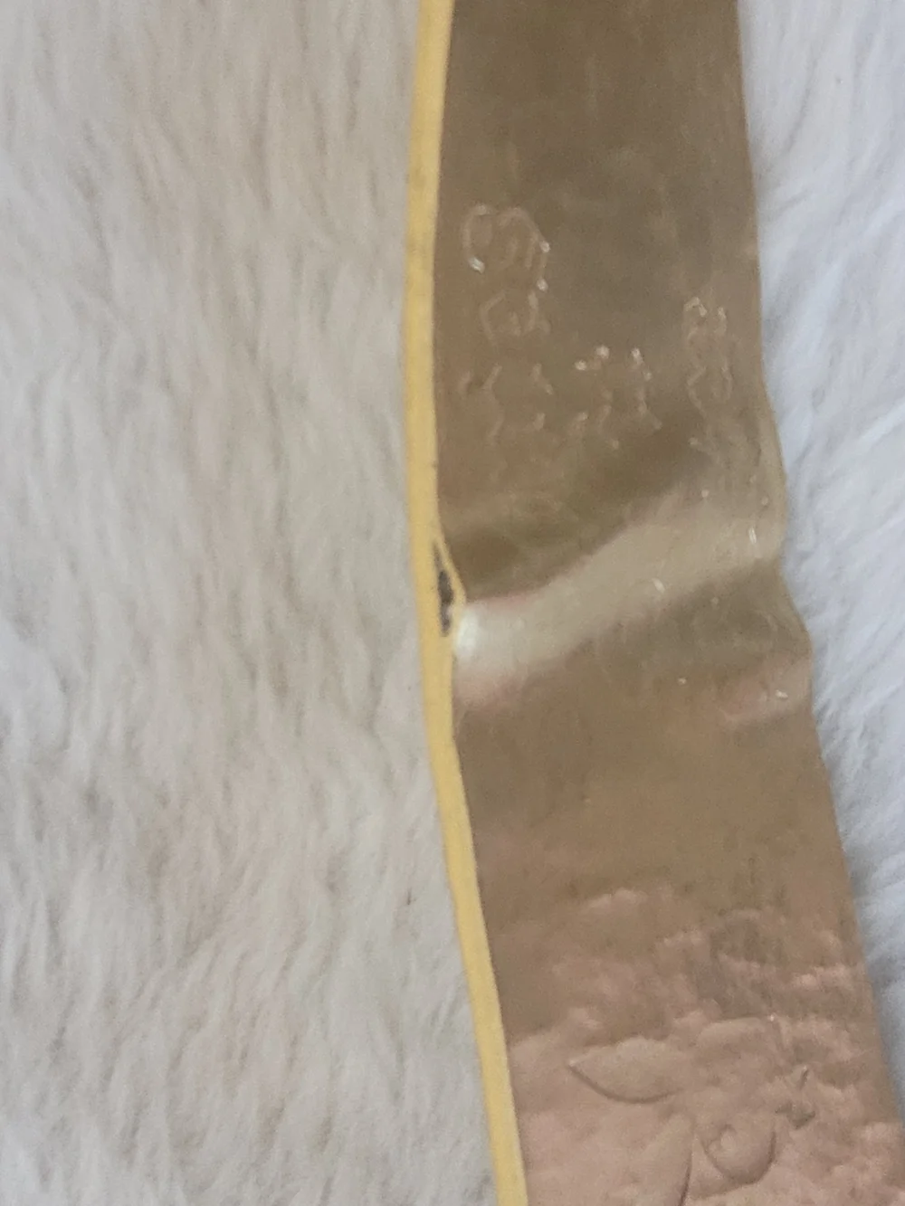 Vintage Y2K PLAYBOY Metallic Gold Bunny Buckle & Belt Set Licensed